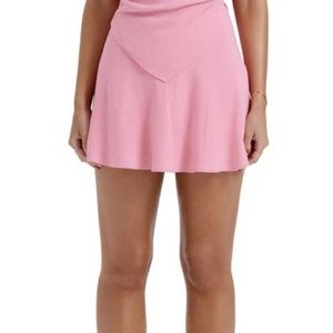 NWT house of cb flowy miniskirt